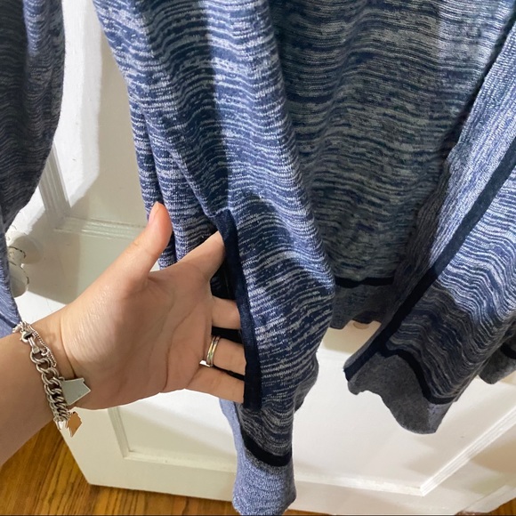 Skies Are Blue marled open front cardigan size L - Picture 3 of 7